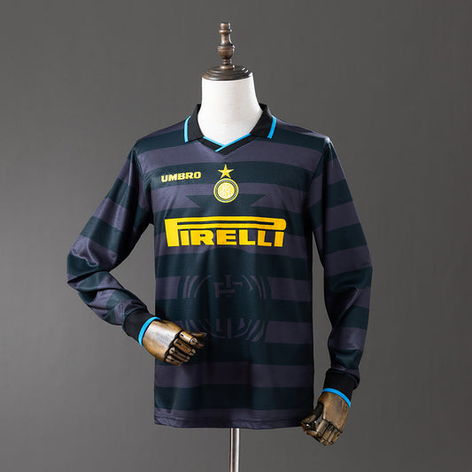 Retro Inter de Milão Terceira 97/98 Manga Comprida