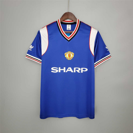 Camisola Retro Manchester United F.C. Alternativa 85/86