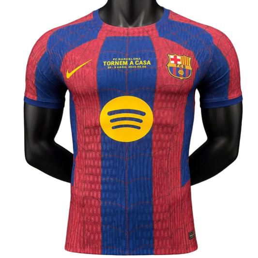 Camisola FC Barcelona x Spider Man 26/27 - Versão Jogador