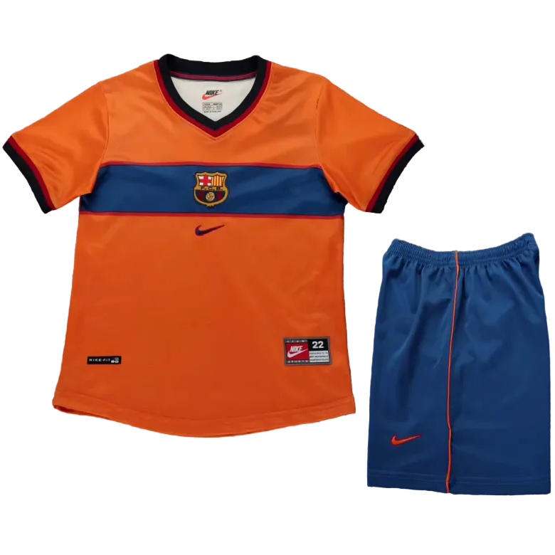 Equipamento Criança Retro FC Barcelona Terceiro 98/99