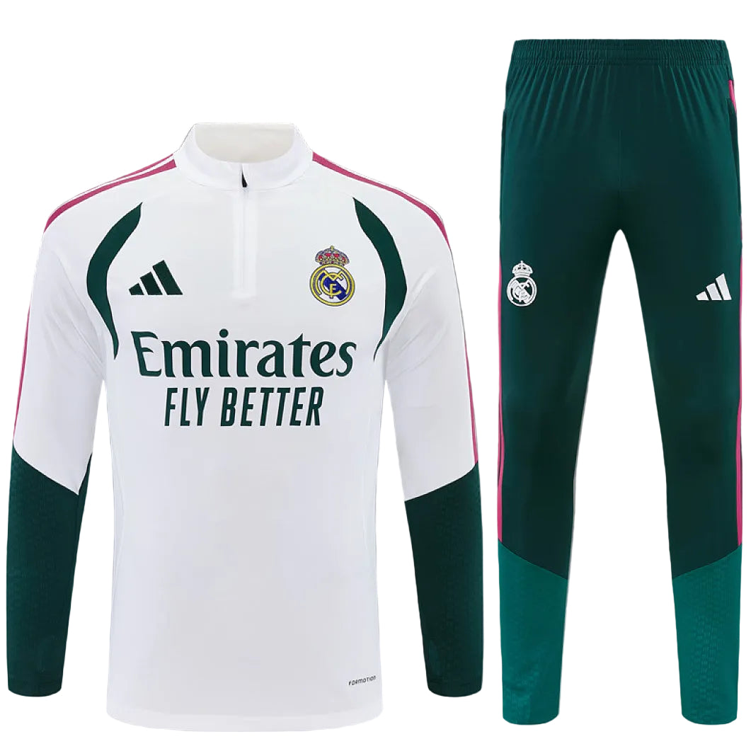 Fato de Treino 1/2 ZIP Real Madrid 26/27