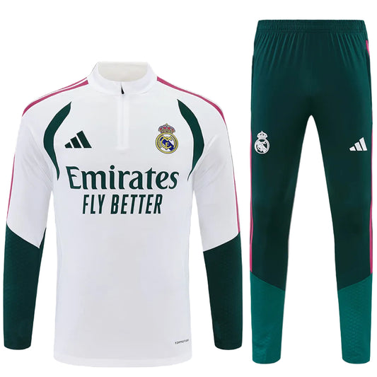 Fato de Treino 1/2 ZIP Real Madrid 26/27