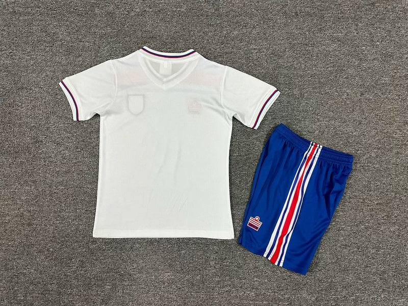 Retro Inglaterra Equipamento Criança Principal 1982