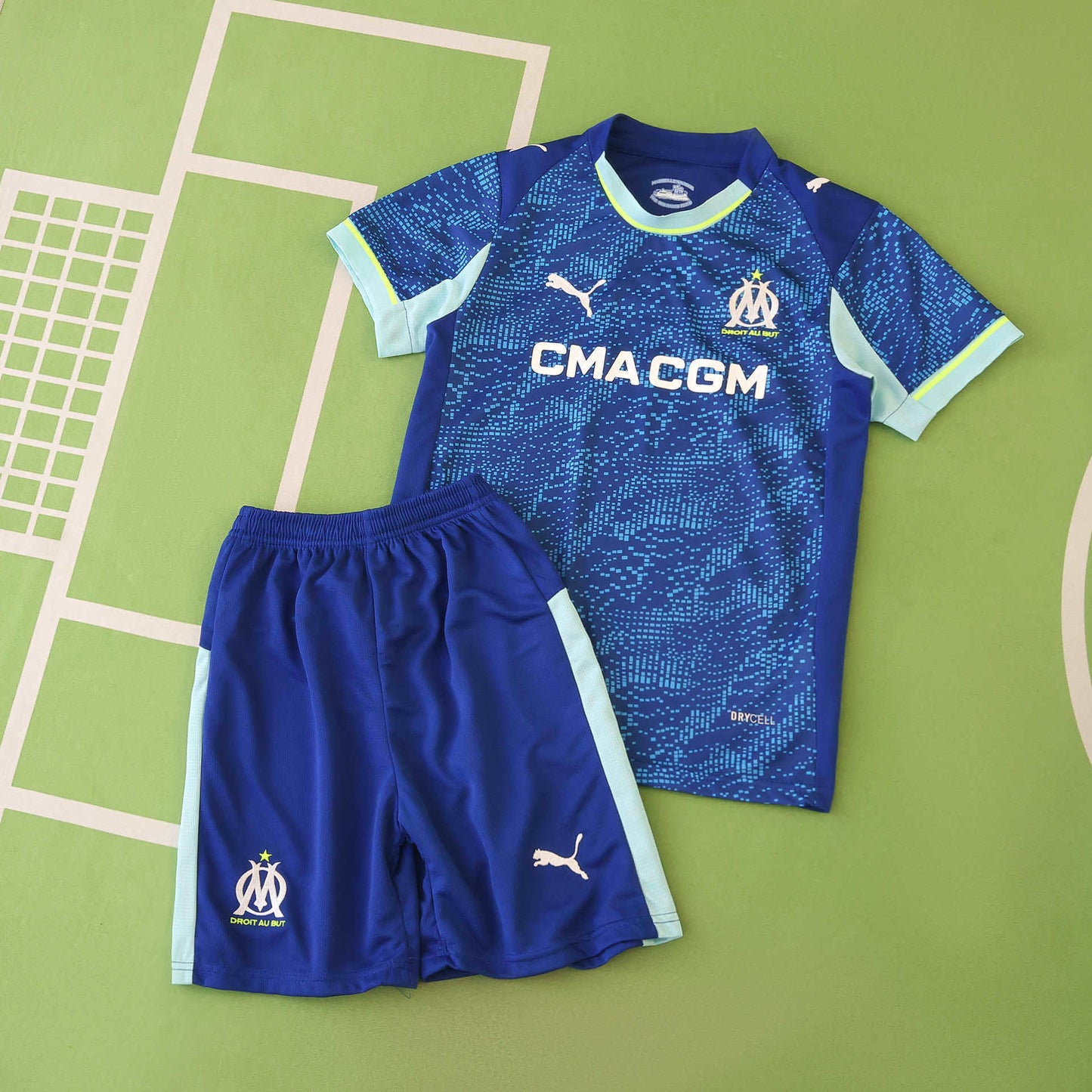Equipamento Criança Olympique de Marseille Terceiro 25/26