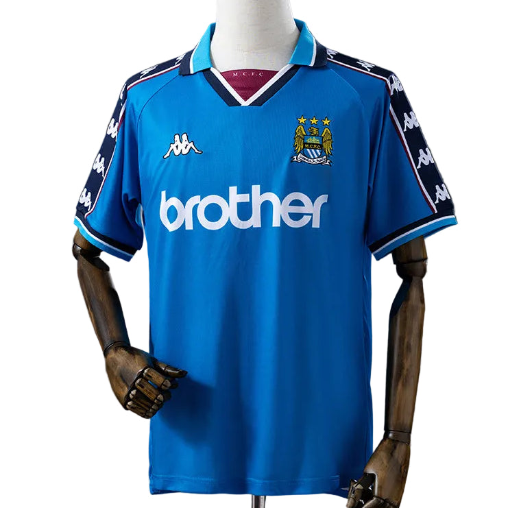 Camisola Retro Manchester City FC Principal 97/98