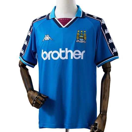 Camisola Retro Manchester City FC Principal 97/98