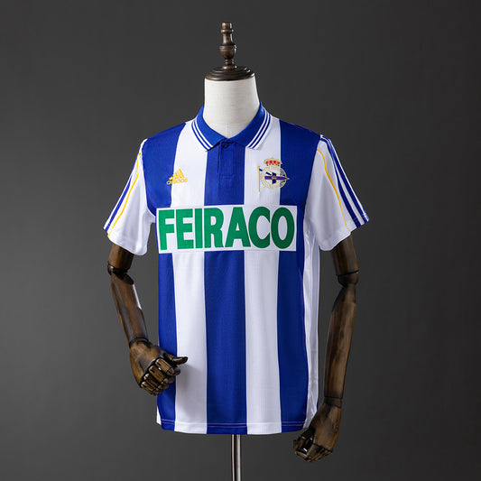 Camisola Retro Deportivo la Coruna Principal 99/00