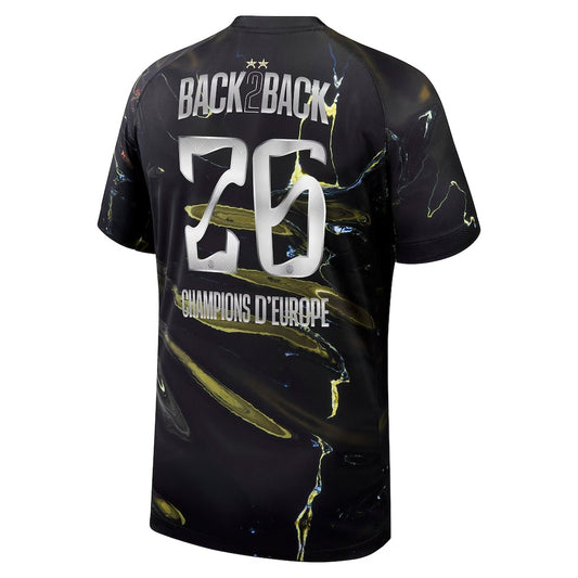 Camisola Paris Saint-Germain Night Edition 2026 - Campeões da Europa
