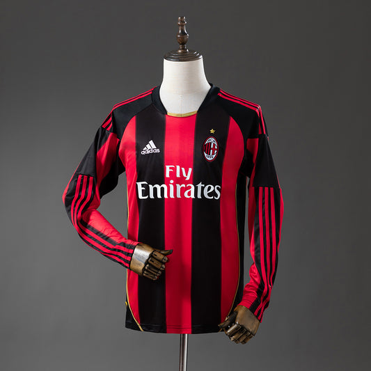 Retro AC Milan Principal 10/11 Manga Comprida