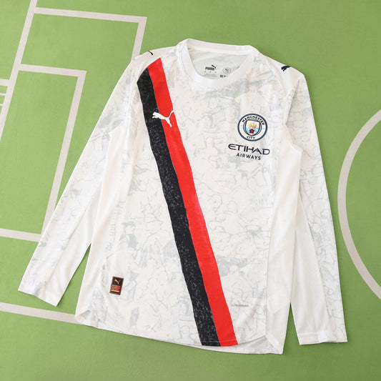 Camisola Manchester City X KidSuper 2025 Manga Comprida