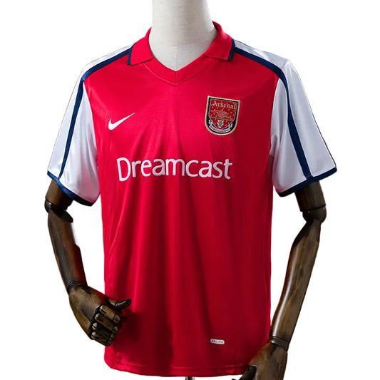 Camisola Retro Arsenal FC Principal 01/02