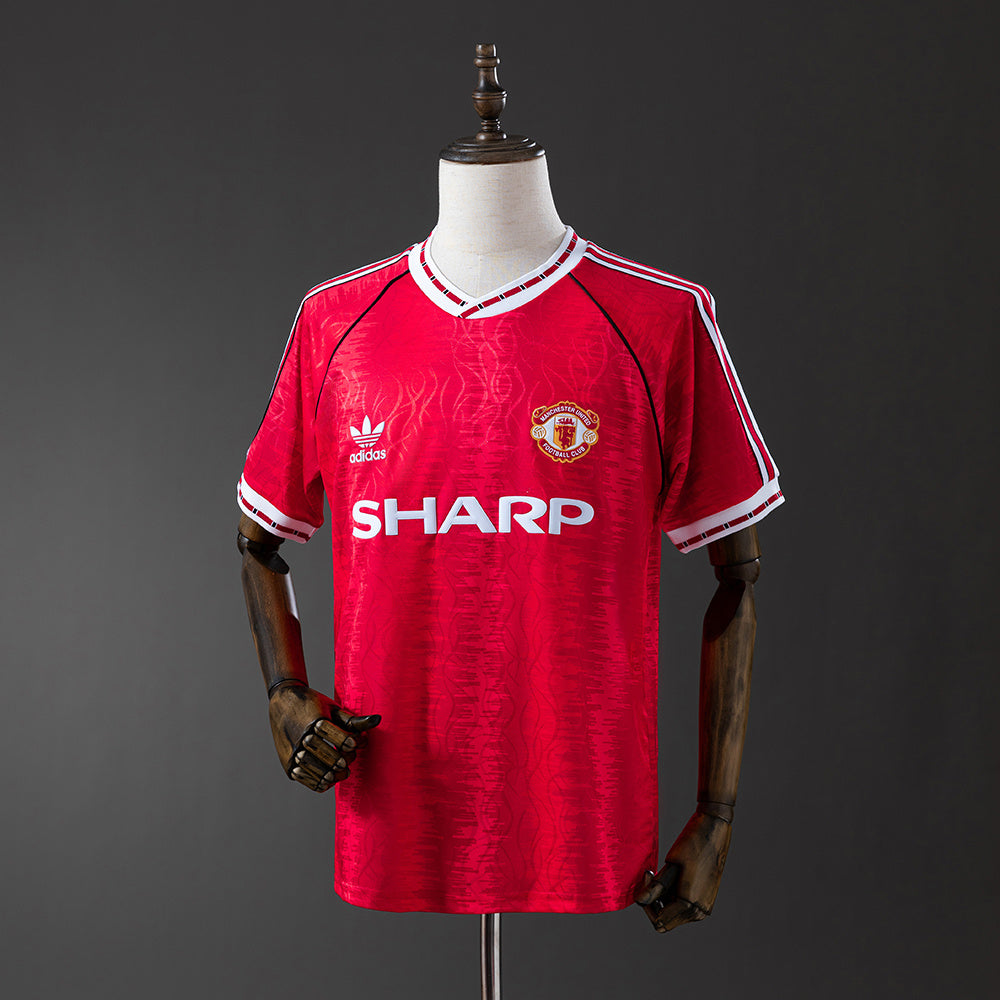 Camisola Retro Manchester United F.C. Principal 91/92