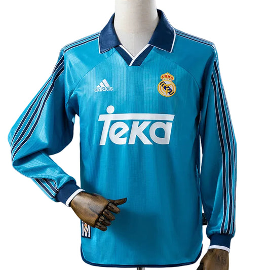 Camisola Retro Real Madrid CF Terceira 99/00 Manga Comprida