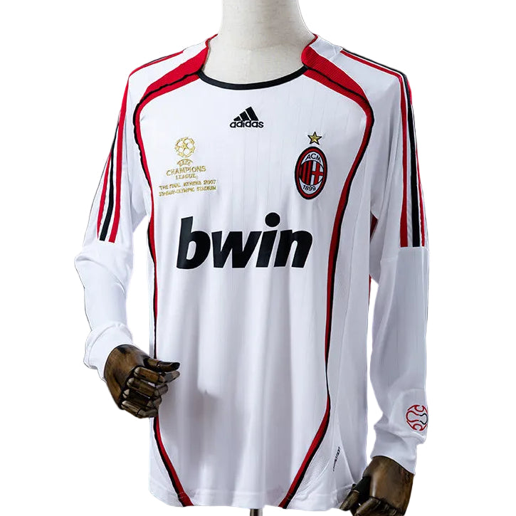 Camisola Retro AC Milan Alternativa 06/07 Manga Comprida