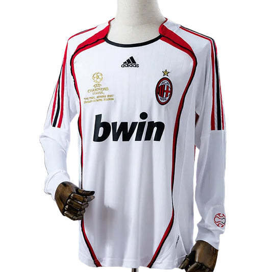 Camisola Retro AC Milan Alternativa 06/07 Manga Comprida