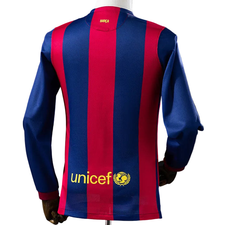 Camisola Retro FC Barcelona Principal 14/15 Manga Comprida
