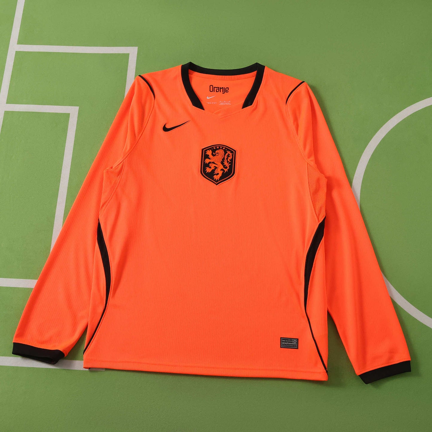 Camisola Holanda Principal 2026 Manga Comprida