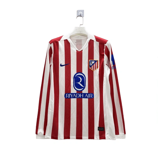 Atlético de Madrid Principal 2025/26 Manga Comprida