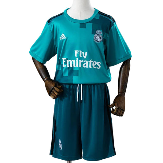 Equipamento Criança Retro Real Madrid CF Terceiro 17/18