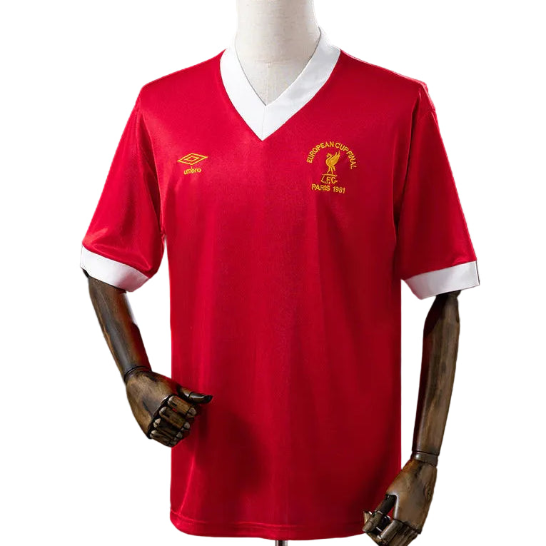 Camisola Retro Liverpool FC Principal 1981
