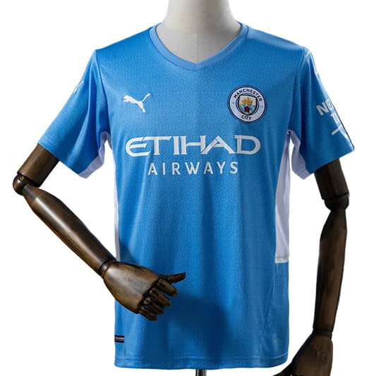 Camisola Retro Manchester City FC Principal 21/22