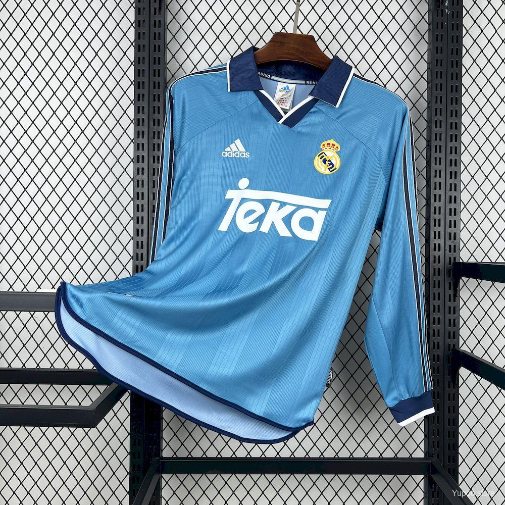 Retro Real Madrid Terceira 1999/00 Manga Comprida