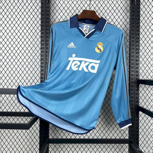 Retro Real Madrid Terceira 1999/00 Manga Comprida