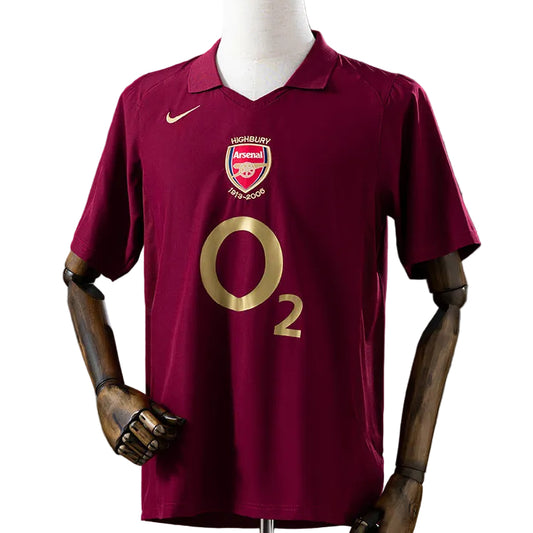 Camisola Retro Arsenal FC Principal 05/06