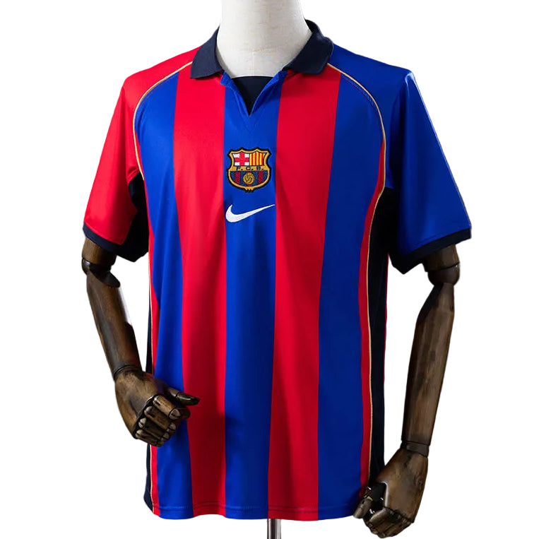 Camisola Retro FC Barcelona Principal 01/02