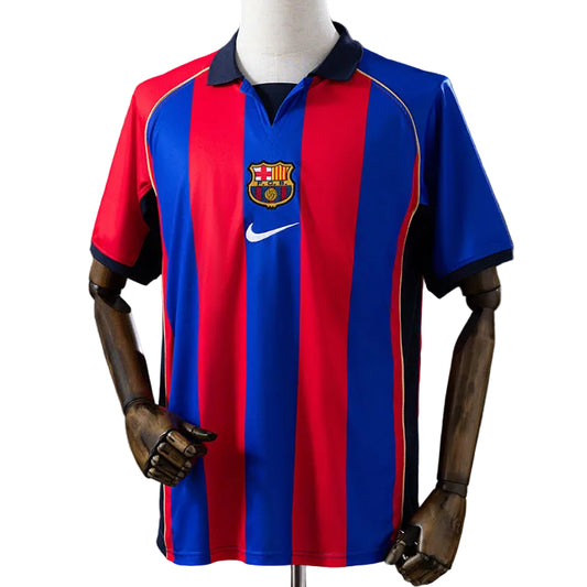 Camisola Retro FC Barcelona Principal 01/02
