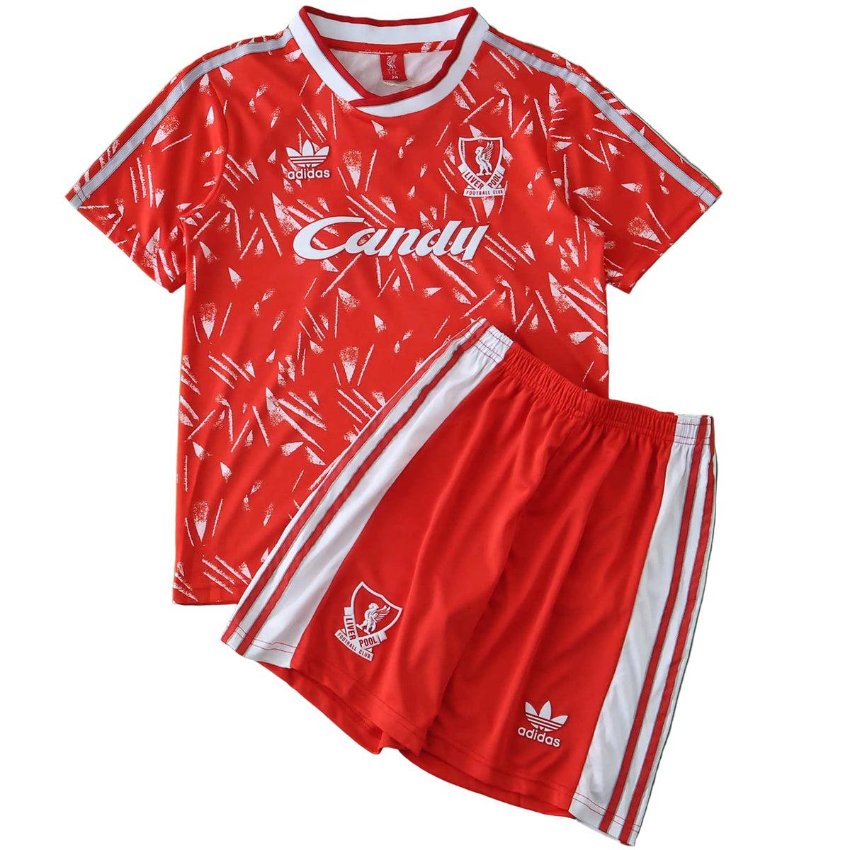 Equipamento Criança Retro Liverpool FC Principal 89/90