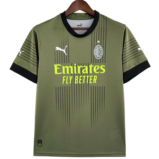 Camisola Retro AC Milan Terceira 22/23