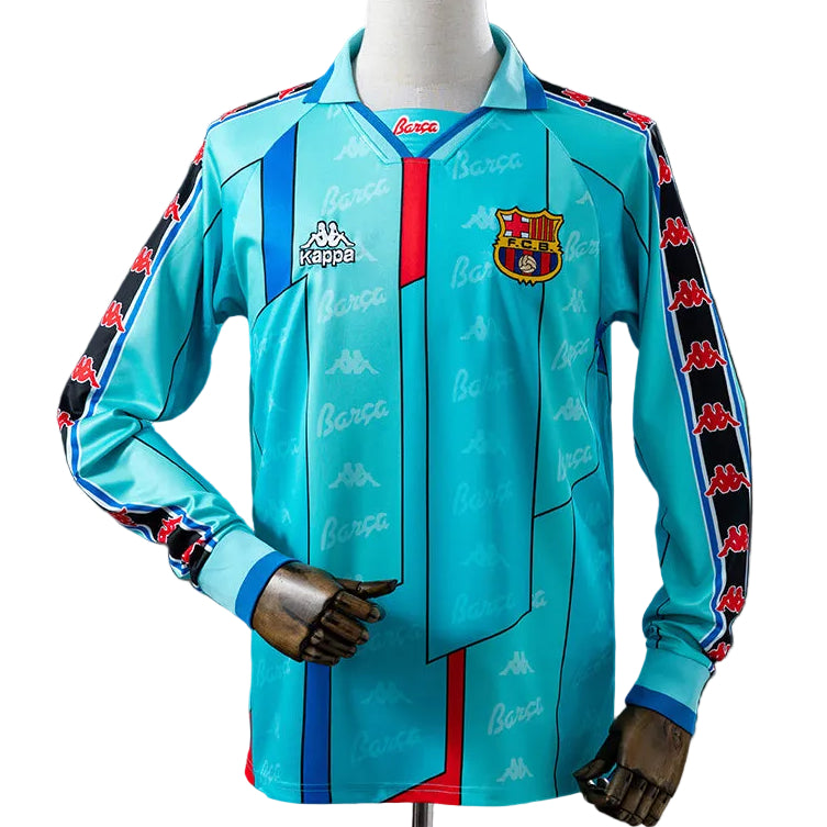 Camisola Retro FC Barcelona Alternativa 96/97 Manga Comprida
