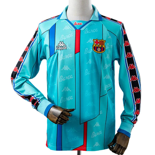 Camisola Retro FC Barcelona Alternativa 96/97 Manga Comprida