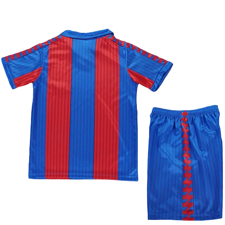 Equipamento Criança Retro FC Barcelona Principal 90/91