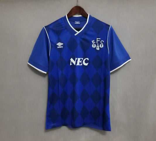 Camisola Retro Everton FC Principal 86/87
