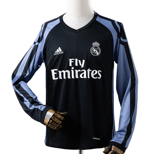 Camisola Retro Real Madrid CF Terceira 16/17 Manga Comprida