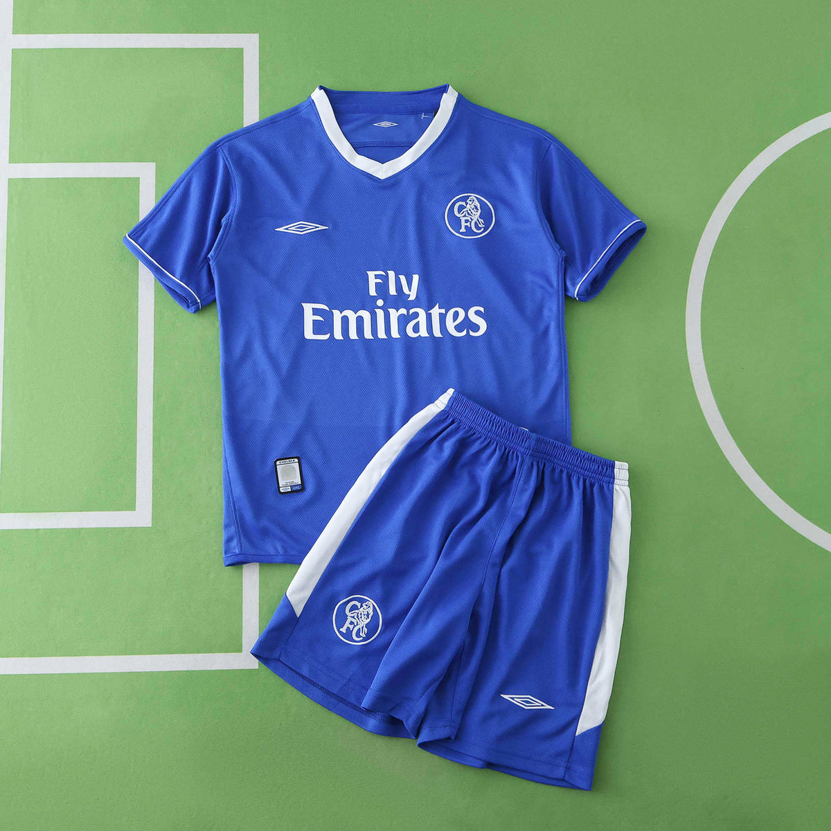 Equipamento Criança Retro Chelsea FC Principal 03/04