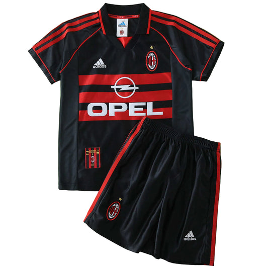 Equipamento Criança Retro AC Milan Terceiro 98/99