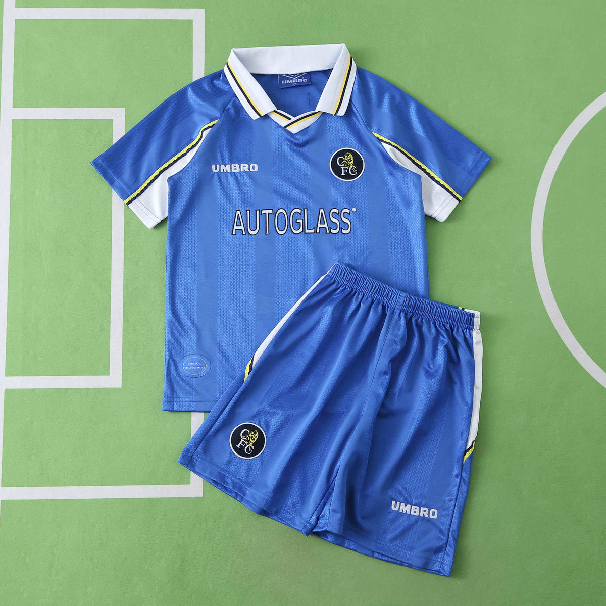 Equipamento Criança Retro Chelsea FC Principal 96/97