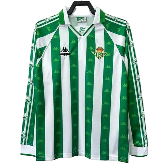 Camisola Retro Real Bétis 95/96 Manga Comprida