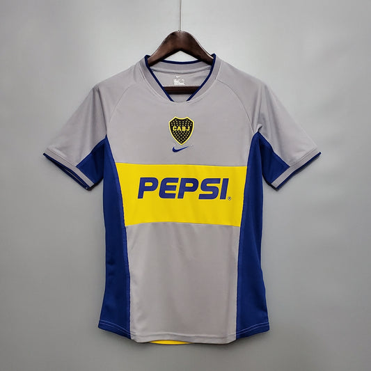 Camisola Retro Boca Juniors Alternativa 2002/03