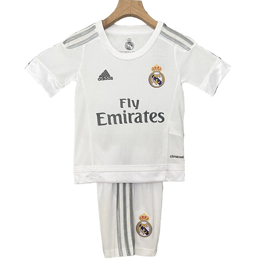 Equipamento Criança Retro Real Madrid CF Principal 15/16