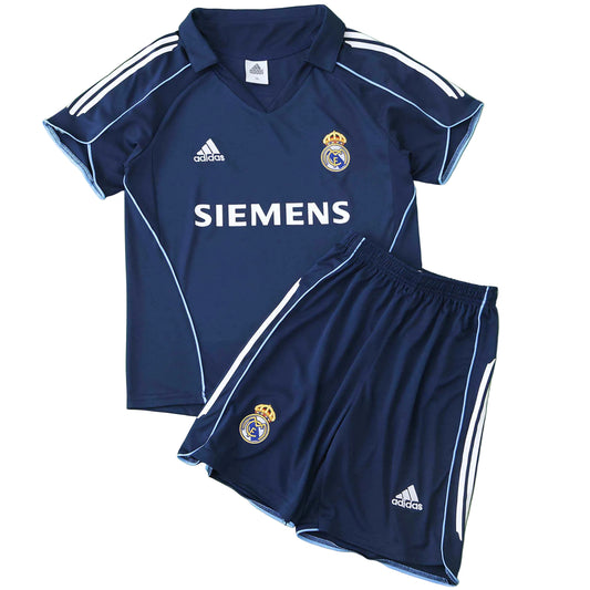 Equipamento Criança Retro Real Madrid CF Alternativo 05/06
