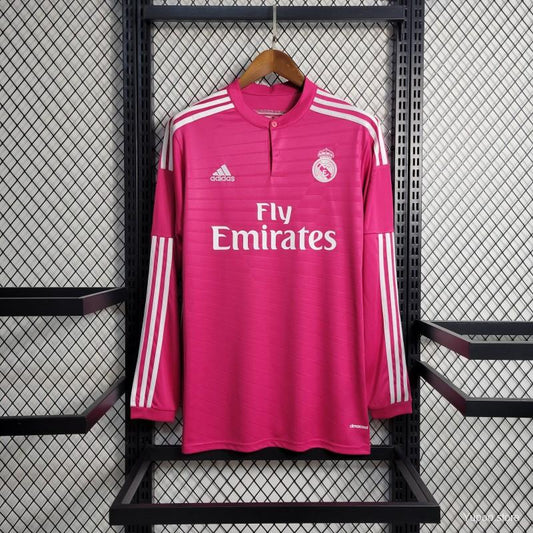 Retro Real Madrid Alternativa 2014/15 Manga Comprida