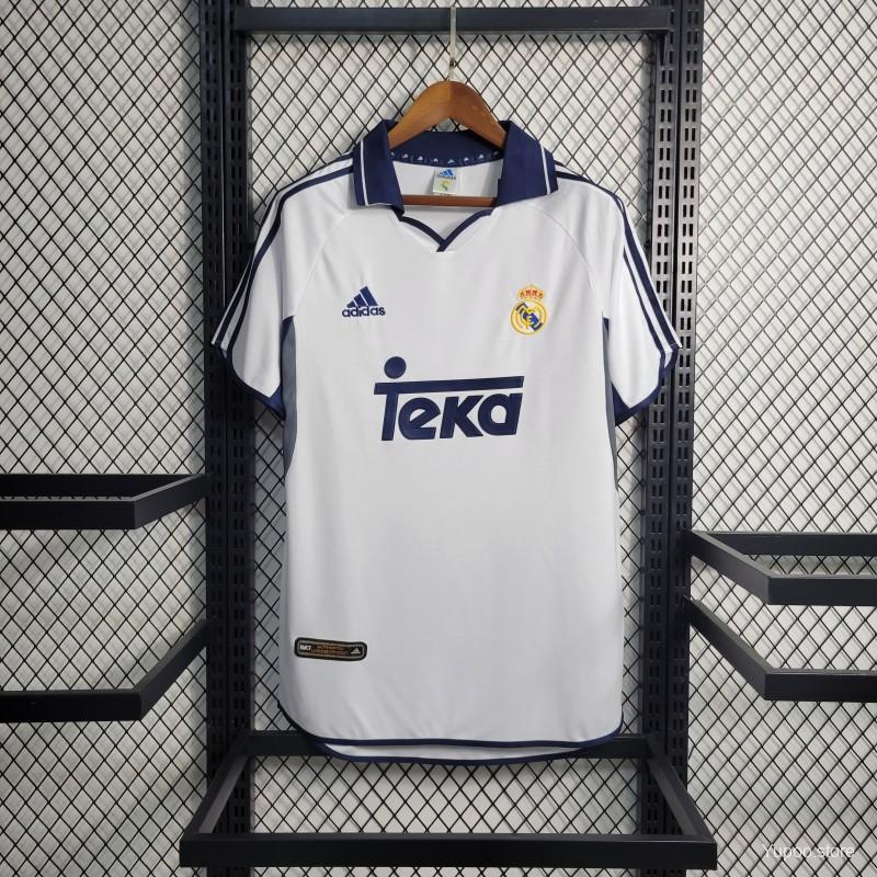 Retro Real Madrid Principal 2000/01