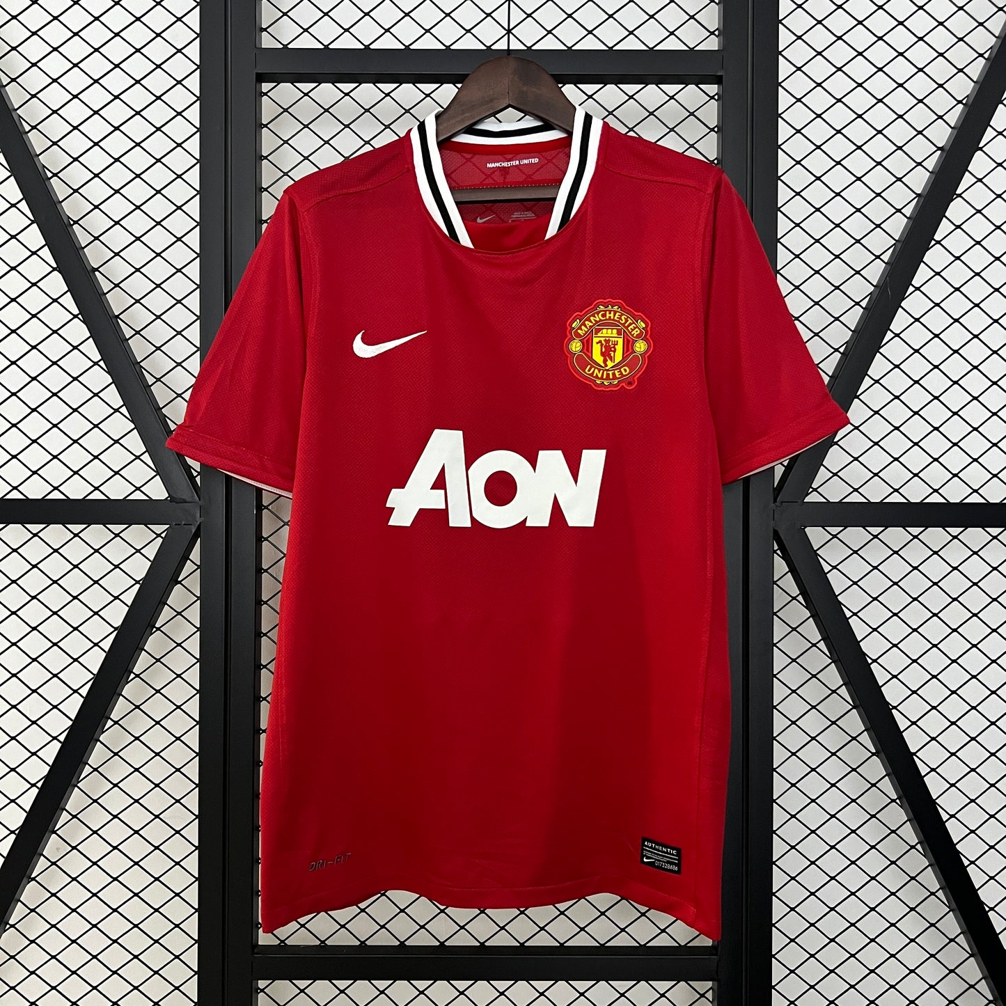 Camisola Retro Manchester United F.C. Principal 11/12