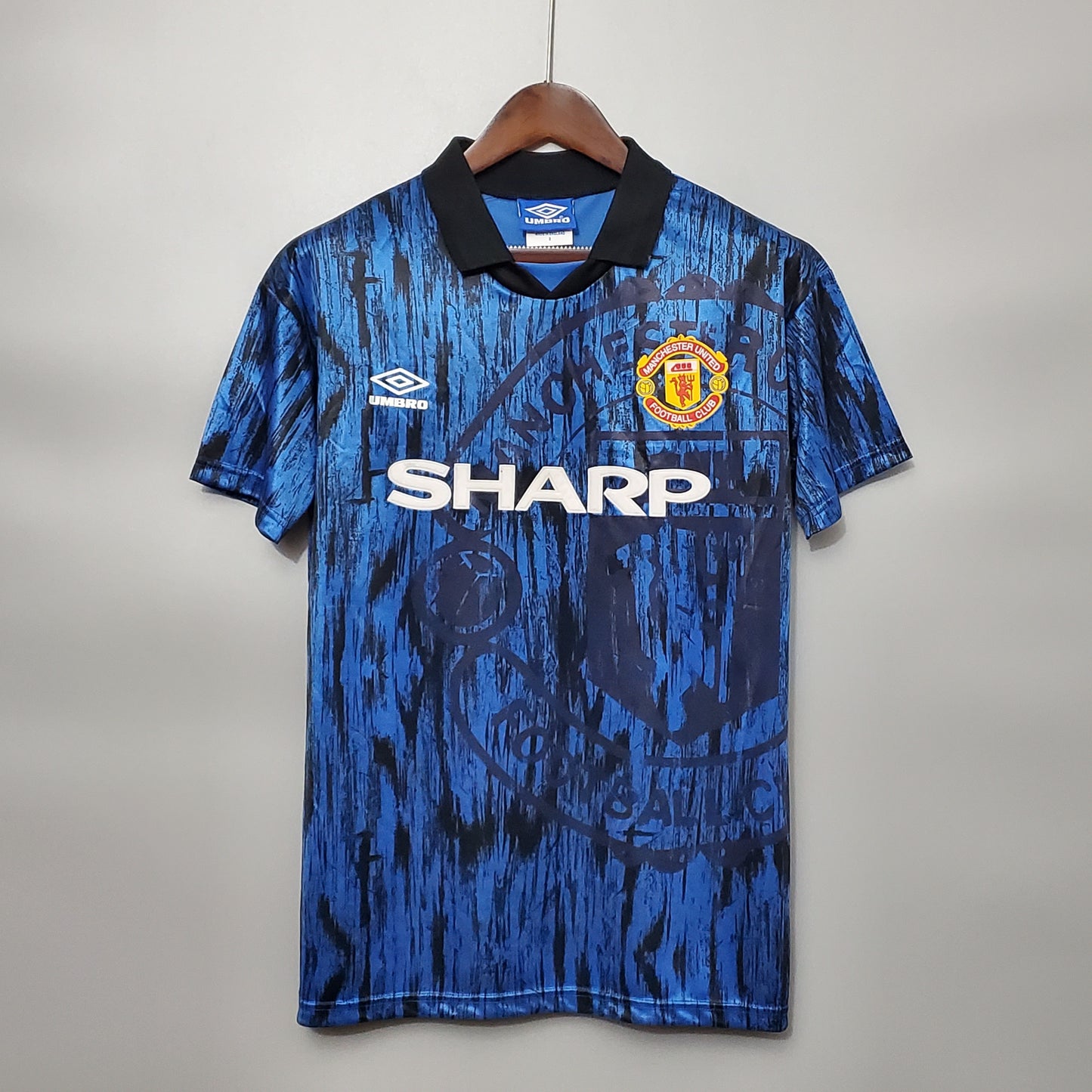 Camisola Retro Manchester United F.C. Alternativa 92/93