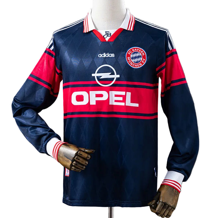 Camisola Retro FC Bayern Munich Alternativa 97/98 Manga Comprida