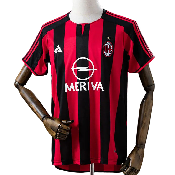 Camisola Retro AC Milan Principal 03/04